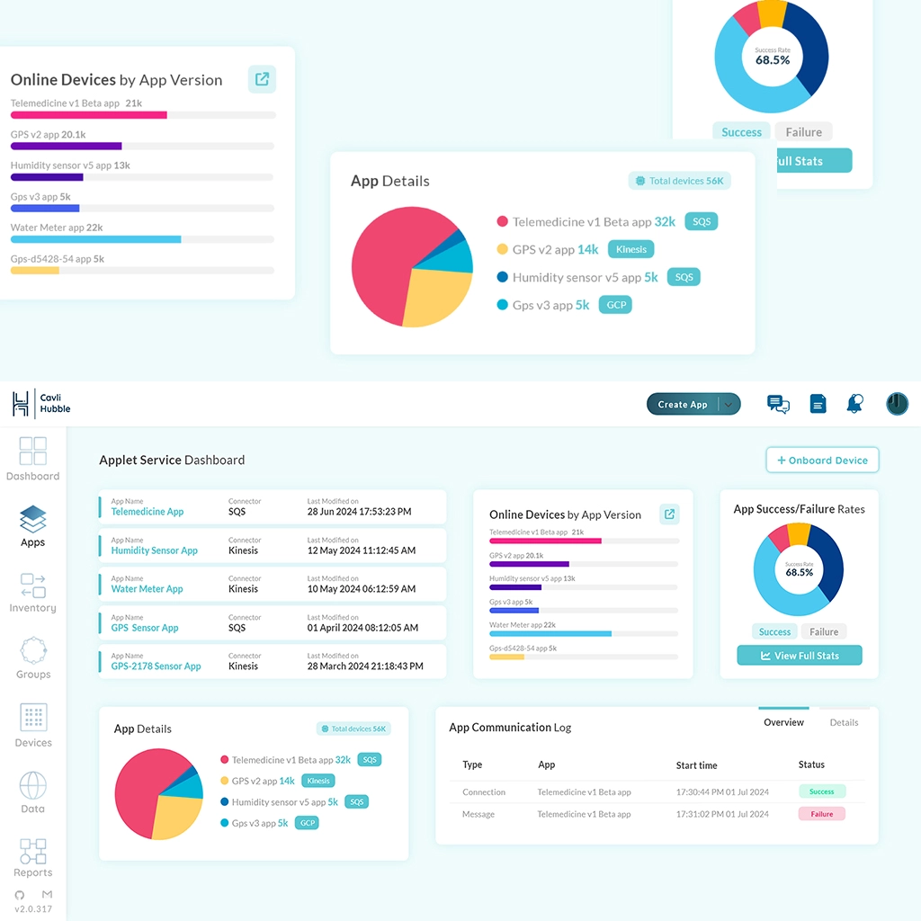 Applet Mobile Application UI Design by raicreo